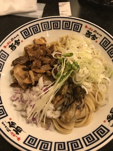 「(限定)牡蠣の和えそば」@麺匠 至誠の写真