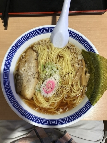 「中華そば・大盛り 690円」@山岸一雄製麺所 イオン板橋店の写真