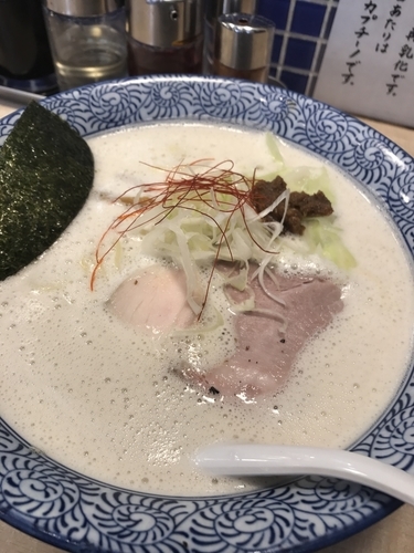 「濃厚鶏豚ソバ（¥750）」@鶏豚骨 一學の写真