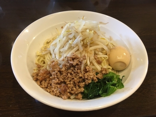 「海老塩あぶらめん（味玉、野菜）」@らーめんの円熟屋 大里店の写真