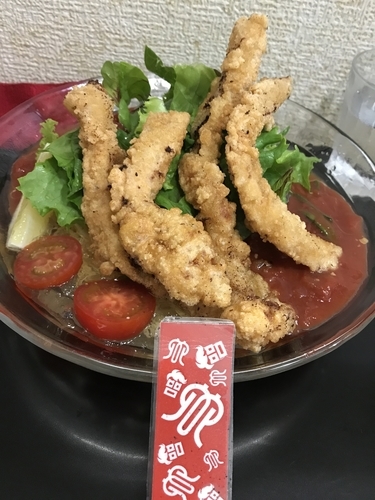 「限定「冷やしトマト麺」@自家製麺SHINの写真
