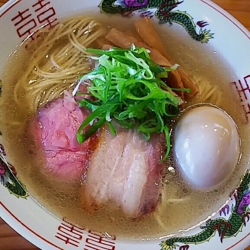 「【一周年記念コラボ】イベリコ豚清湯　８５０円」@中華蕎麦 みうらの写真