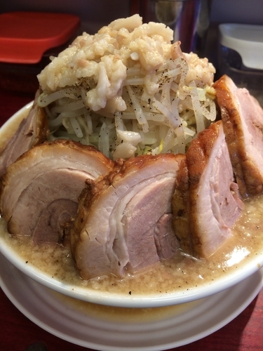 「豚増しらーめん」@麺 五六の写真