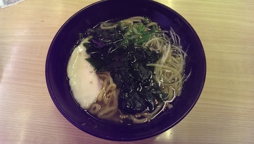 「鯛だし塩ラーメン」@スシロー 川崎水沢店の写真