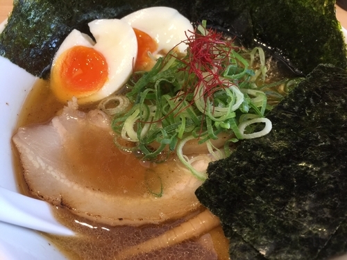 「特製煮干しそば」@麺屋Mの写真