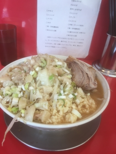 「ラーメン大盛500g」@ジャンプの写真