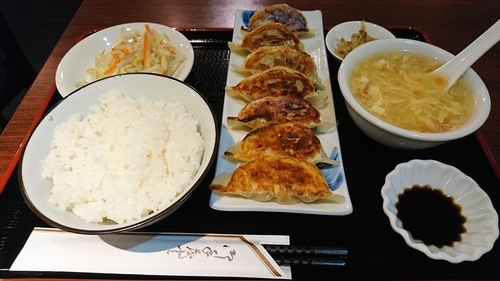 「７．焼き餃子の盛り合わせ　７００円」@居酒屋 餃子の王国の写真