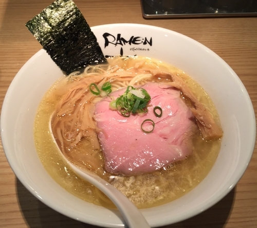 「塩そば780円」@Ramen にじゅうぶんのいちの写真