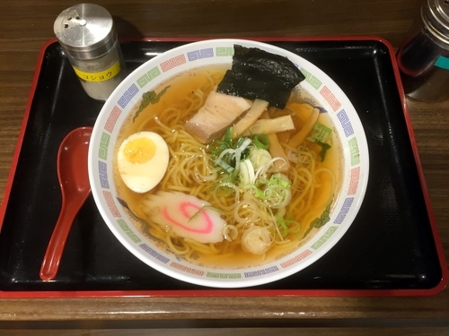 「本陣ラーメン」@信州そば本陣 ルミネエスト新宿店の写真