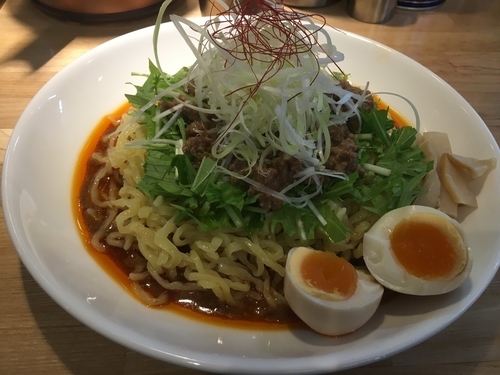 「冷やし坦々まぜそば」@らーめん 月の兎影の写真