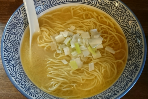 「かけ（味噌）￥324」@朝ラー専門 及川の写真