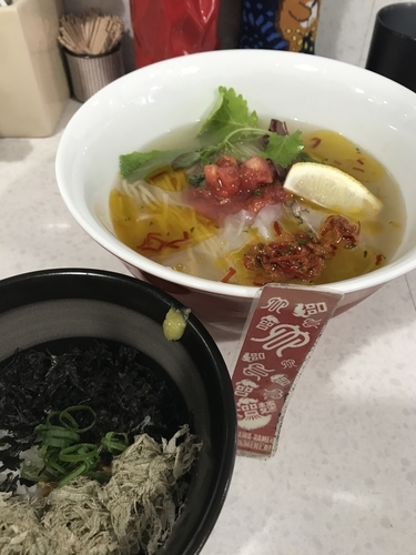 「冷やし塩ラーメン 夏味」@ラーメン星印の写真