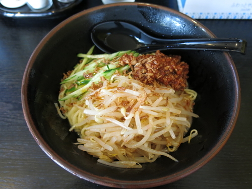 「冷し担々麺：780円」@ハッスルラーメンホンマ 浅草店の写真