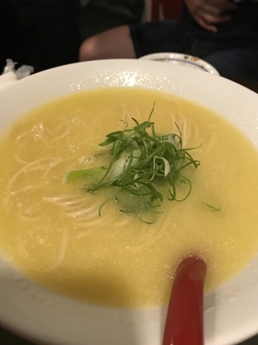 「雉白湯ラーメン」@立ち呑み居酒屋 金町製麺の写真