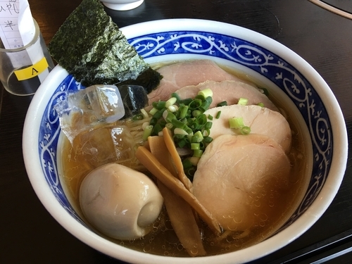「冷やしらーめん 特製 980円」@中華そば 田家 本店の写真