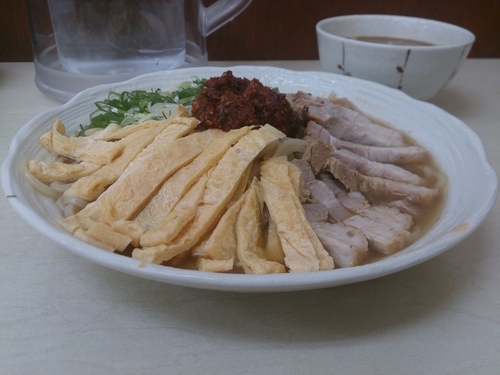 「◯辛煮干冷やし中華」@中華そば ふくもりの写真