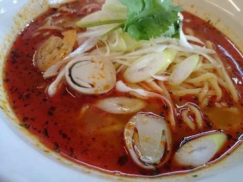 「トムヤム中華そば並　800円」@麺房 十兵衛 青森店の写真