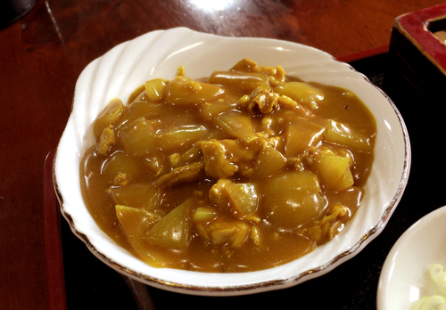 「カレーライス・もりそばセット(800円)」@そば処 桝屋の写真