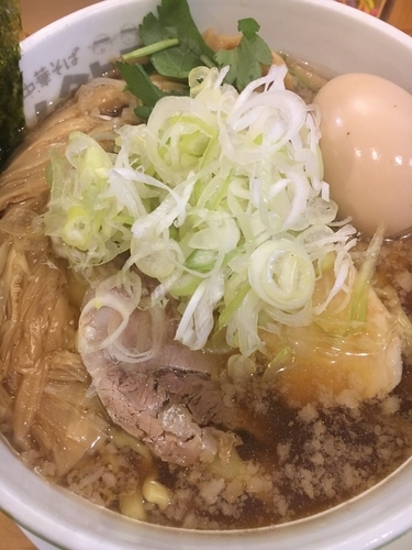 「ワハハ煮干しそば¥750」@中華そば ムタヒロ 大阪福島店の写真