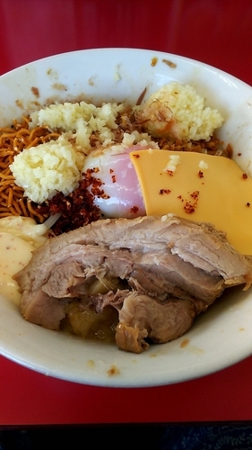 「まぜそば」@ジャンクガレッジ 熊谷店の写真