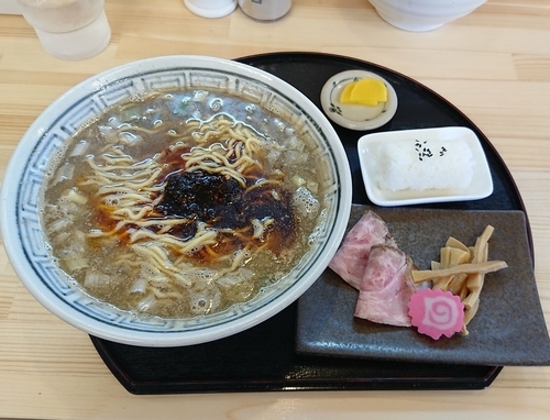 「辛い煮干し中華そば  @850円」@旭川中華そば 風棶堂の写真