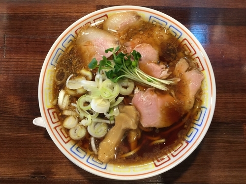 「サバ醤油そば」@サバ6製麺所 京橋店の写真