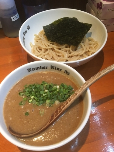 「濃厚つけ麺800円」@麺Dining Number Nine 09の写真