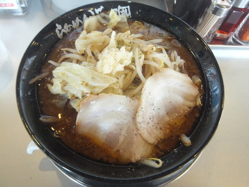 「ブラックモンスターネクストジェネレーション760円」@らあめん花月嵐 馬橋店の写真