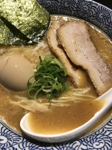 「味玉 濃厚煮干し中華そば」@煮干し中華そば 麺屋 銀星 高円寺の写真