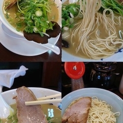 『青ねぎらーめん+替え玉(￥800+100)』