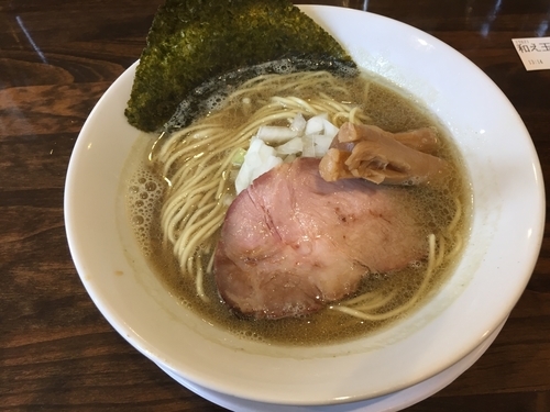 「純煮干しそば」@活龍煮干そば専門店 にぼしのなみの写真