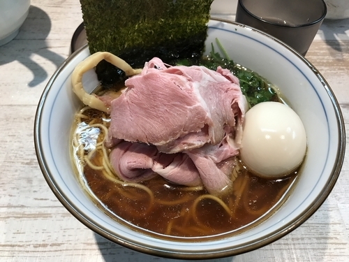 「特製煮干そば」@中華そば 四つ葉の写真