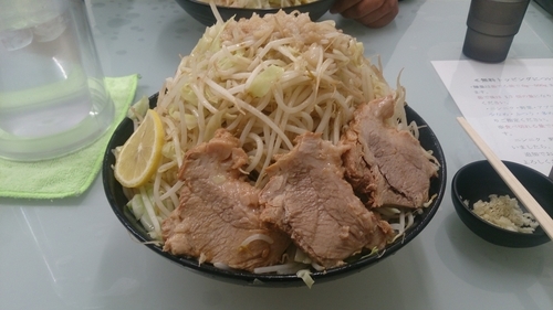 「冷やし汁なし塩 850円」@ラーメン 富次郎 堀町店の写真