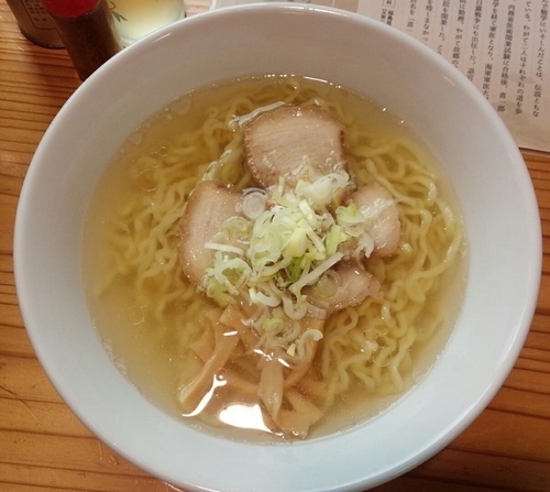 「Sioラーメン540円」@喜多方ラーメン 喜一の写真