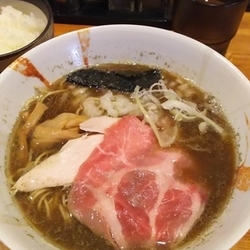 煮干しらーめん+ ライス