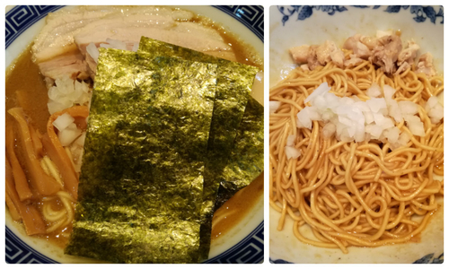 「煮干醤油蕎麦＋追い玉×2」@くり山の写真