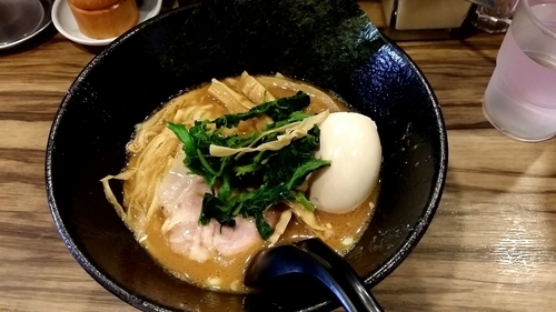 「大和田ラーメン＋味玉子」@麺屋 大和田の写真