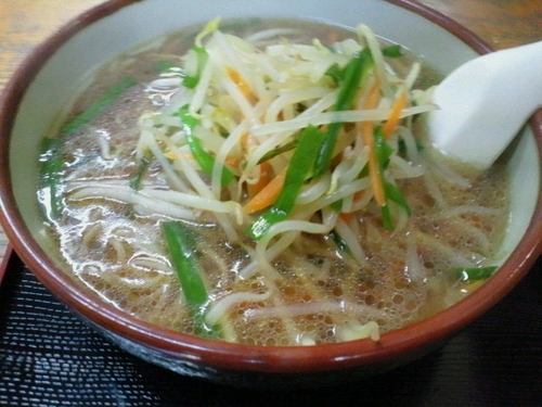 「もやしらーめん 700円」@山口屋の写真