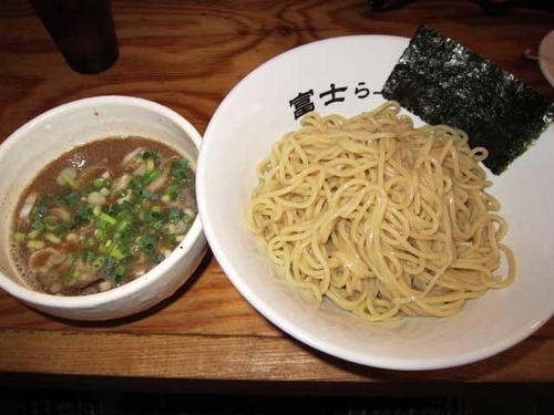 「つけ麺　750円」@富士らーめんの写真