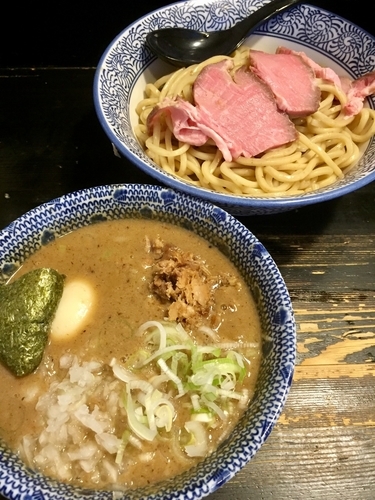 「濃厚つけめん 中 ￥800 (塩に変更 )」@狼煙 〜NOROSHI〜の写真