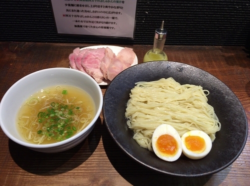 「しおつけ麺 全部のせ ¥1250」@町田汁場 しおらーめん 進化の写真