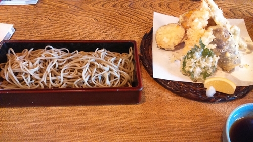 「天せいろ1800円」@蕎麦 うぶすなの写真