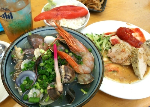 「【初夏の一杯】冷し貝汁潮仕立てB　2000円」@MENYA 食い味の道有楽の写真