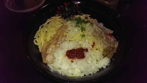 「油そばW」@油そば 東京油組総本店 下北沢組の写真