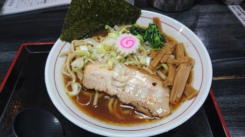 「煮干豚骨」@らーめん 八幡屋の写真