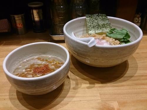 「からいつけ麺ボーラ」@○心厨房の写真