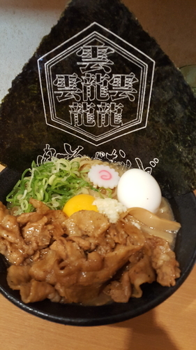 「全部のせ肉玉そば」@肉玉蕎麦 おとど 北松戸総本山の写真