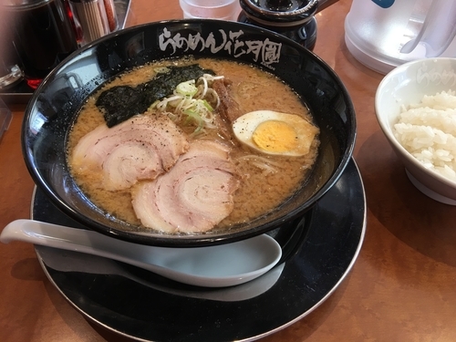 「げんこつラーメン」@らあめん花月嵐 江南店の写真