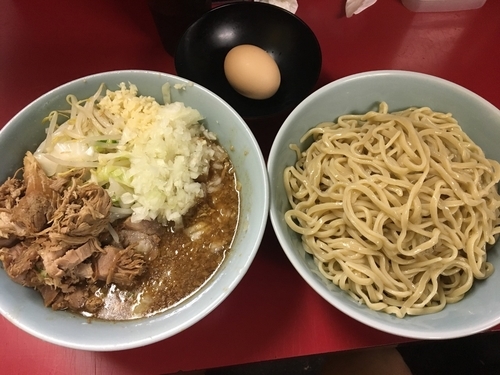「ぎょったまつけ麺」@ラーメン二郎 中山駅前店の写真