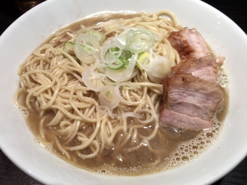 「肉そば(中盛・汁増し)」@自家製麺 伊藤 銀座店の写真